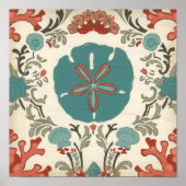 Kastal Damask I Poster (Voorkant)