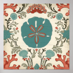 Kastal Damask I Poster