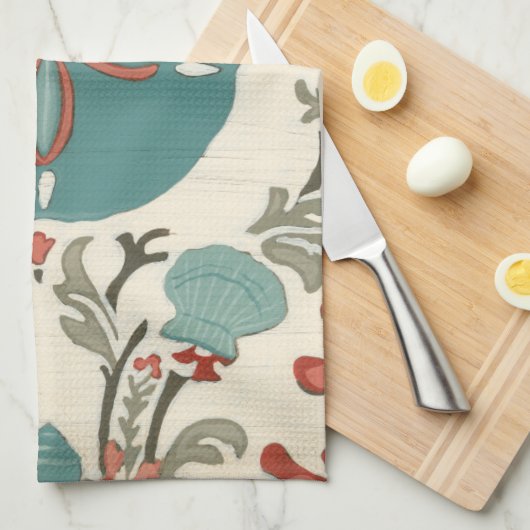 Kastal Damask I Theedoek (Quarter Fold)