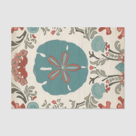 Kastal Damask I Tissuepapier (Voorkant)