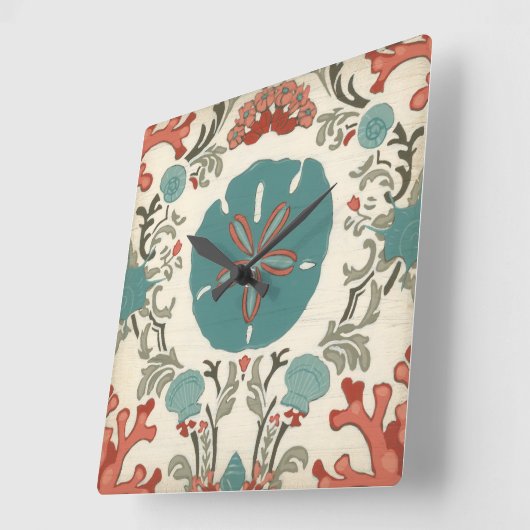 Kastal Damask I Vierkante Klok (Hoek)