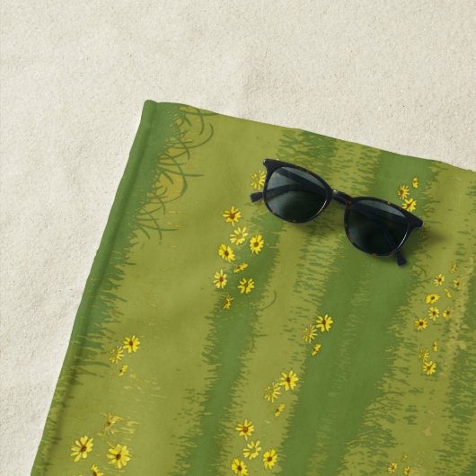 Kastanje Arabisch paard uit Egypte in het voorjaar Strandlaken (In situ)