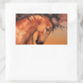 Kastanje Eenhoorn Stickers (Tas)