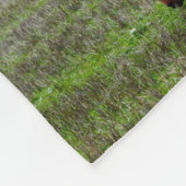 kastanje- en arabierpaarden in een collage van Afb Fleece Deken (Hoek)