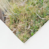 kastanje- en arabierpaarden in een collage van Afb Fleece Deken (Hoek)