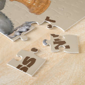 kastanje legpuzzel (Zijkant)