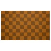 Kastanje licht-donkerbruin Checker Stof (Fat Quarter)