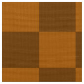 Kastanje licht-donkerbruin Checker Stof (Close Up)
