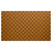 Kastanje licht-donkerbruin Checker Stof (Yard (91,4 cm))