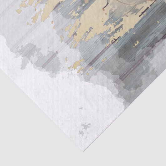 Kastanje Paard Waterverf Decoupage Tissuepapier (Detail)