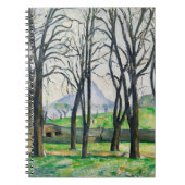 Kastanjebomen, Bekend schilderij Notitieboek (Voorkant)
