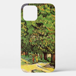 Kastanjebomen in bloei door Vincent van Gogh iPhone 12 Hoesje
