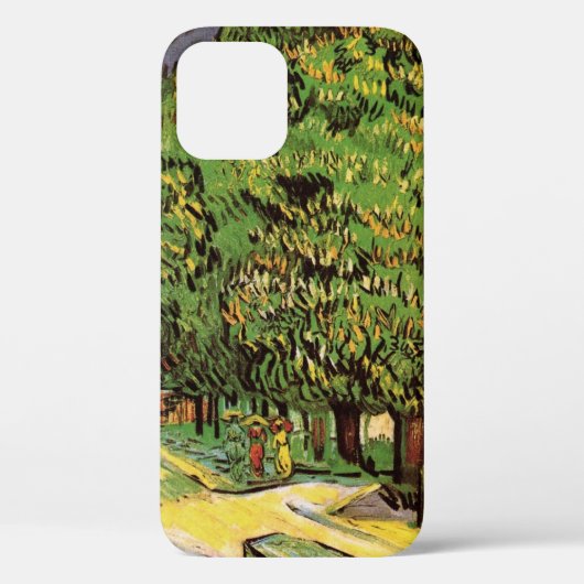 Kastanjebomen in bloei door Vincent van Gogh Case-Mate iPhone Case (Achterkant)