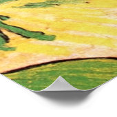 Kastanjebomen in bloei door Vincent van Gogh Poster (Hoek)