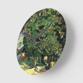 Kastanjebomen in Blossom - Gogh Ronde Klok (Hoek)