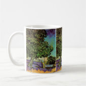 Kastanjeboom in bloei door Vincent van Gogh Koffiemok (Links)