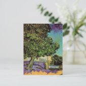 Kastanjeboom in Blossom door Vincent van Gogh Briefkaart (Staand voorkant)