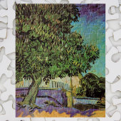 Kastanjeboom in Blossom door Vincent van Gogh Legpuzzel