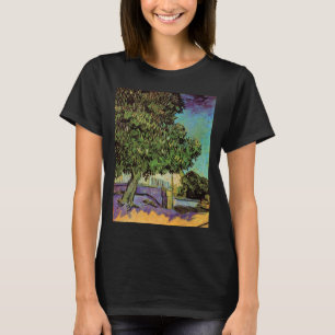 Kastanjeboom in Blossom door Vincent van Gogh T-shirt