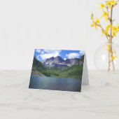 Kastanjebruin Co van Klokken Kaart (Gele Bloem)