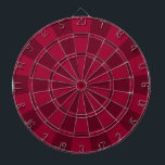 Kastanjebruin Dartbord<br><div class="desc">Maroon Dart Board</div>