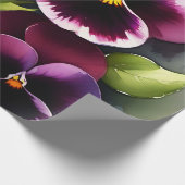  kastanjebruine daek rode slipjes waterverf schild cadeaupapier (Hoek)