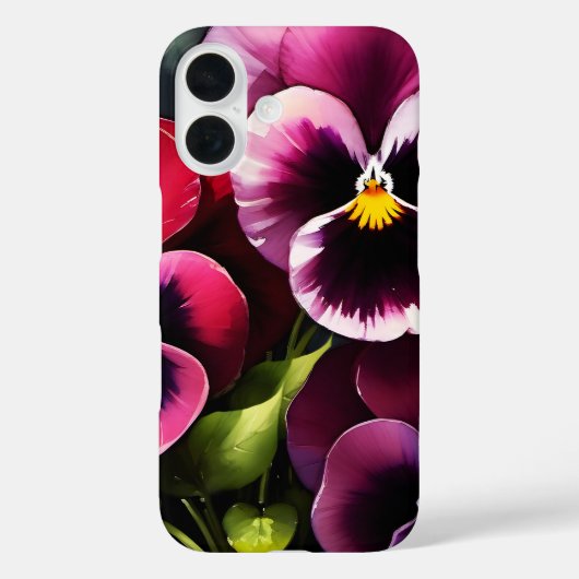  kastanjebruine daek rode slipjes waterverf schild Case-Mate iPhone case (Achterkant)