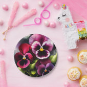  kastanjebruine daek rode slipjes waterverf schild papieren bordje (Feest)