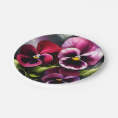  kastanjebruine daek rode slipjes waterverf schild papieren bordje (Gekanteld)