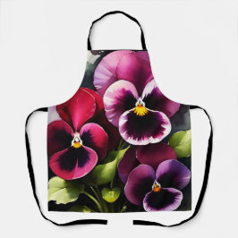  kastanjebruine daek rode slipjes waterverf schild schort