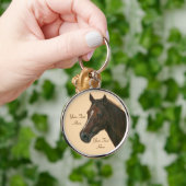 Kastanjehazen, paardenpeper  sleutelhanger (Hand)