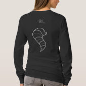 kastanjekat (donker) t-shirt (Achterkant)