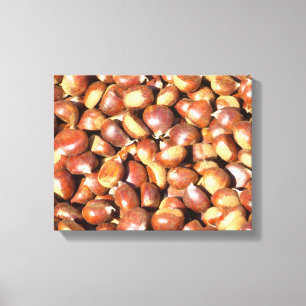 kastanjes-211079, zoete kastanjes, delicatesse canvas afdruk