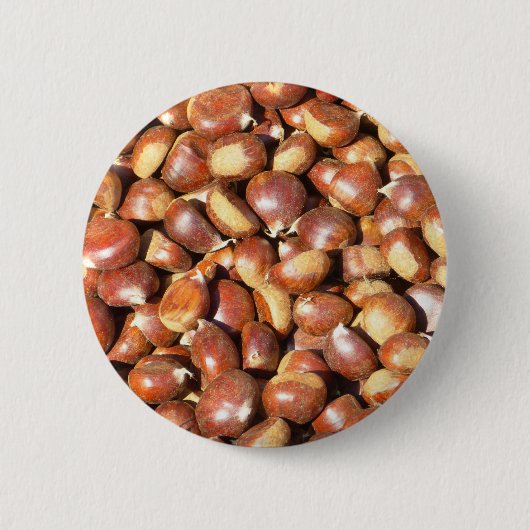 kastanjes-211079, zoete kastanjes delici ronde button 5,7 cm (Voorkant)