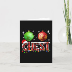 Kastanjes Leuke Bijpassende Koppels Kerstverlichti Kaart