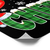 Kastanjes Matching Familie Grappige Borst Noten Ke Poster (Hoek)