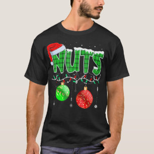 Kastanjes Matching Familie Grappige Borst Noten Ke T-shirt