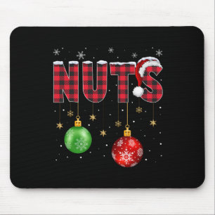 Kastanjes Matching Family Fun Borstnoten Kerstmis Muismat