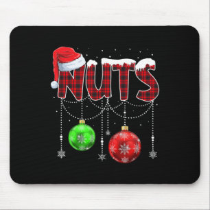 Kastanjes Matching Family Fun Borstnoten Kerstmis Muismat