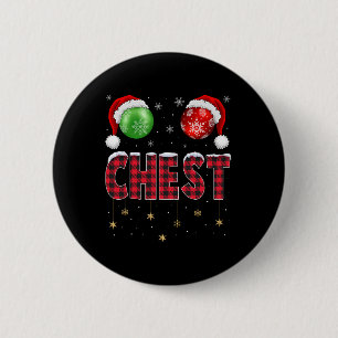 Kastanjes Matching Family Fun Borstnoten Kerstmis Ronde Button 5,7 Cm