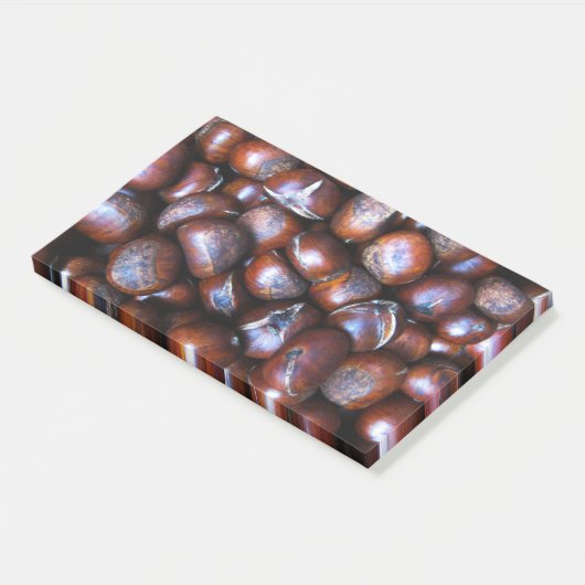 Kastanjes Post-it® Notes (Schuin)