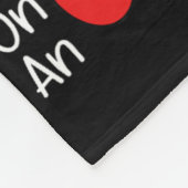 Kastanjes roosteren op open vuur Grappig Rude Sant Fleece Deken (Hoek)
