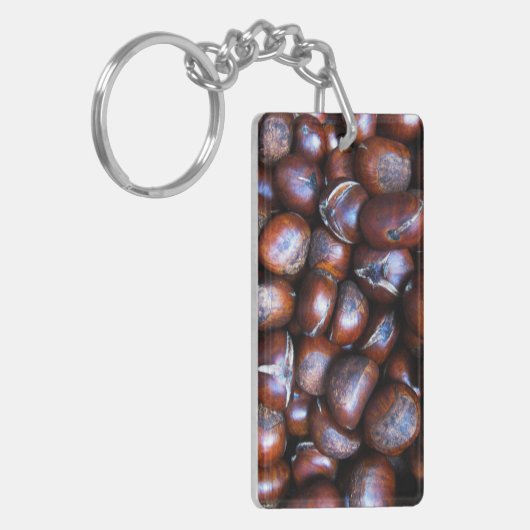 Kastanjes Sleutelhanger (Voorkant Links)