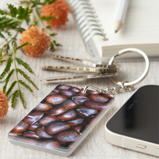 Kastanjes Sleutelhanger (Voorkant Rechts)