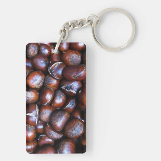 Kastanjes Sleutelhanger (achterkant)