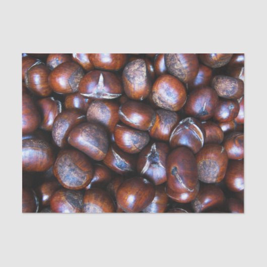 Kastanjes Tissuepapier (Voorkant)