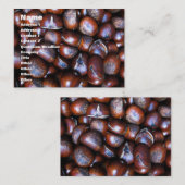 Kastanjes Visitekaartje (Voorkant / Achterkant)