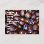 Kastanjes Visitekaartje (Voorkant)