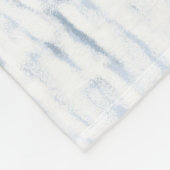 Kastanjesorrel kwart paard in sneeuw fleece deken (Hoek)