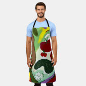 Kastdroog Schort (Gedragen)